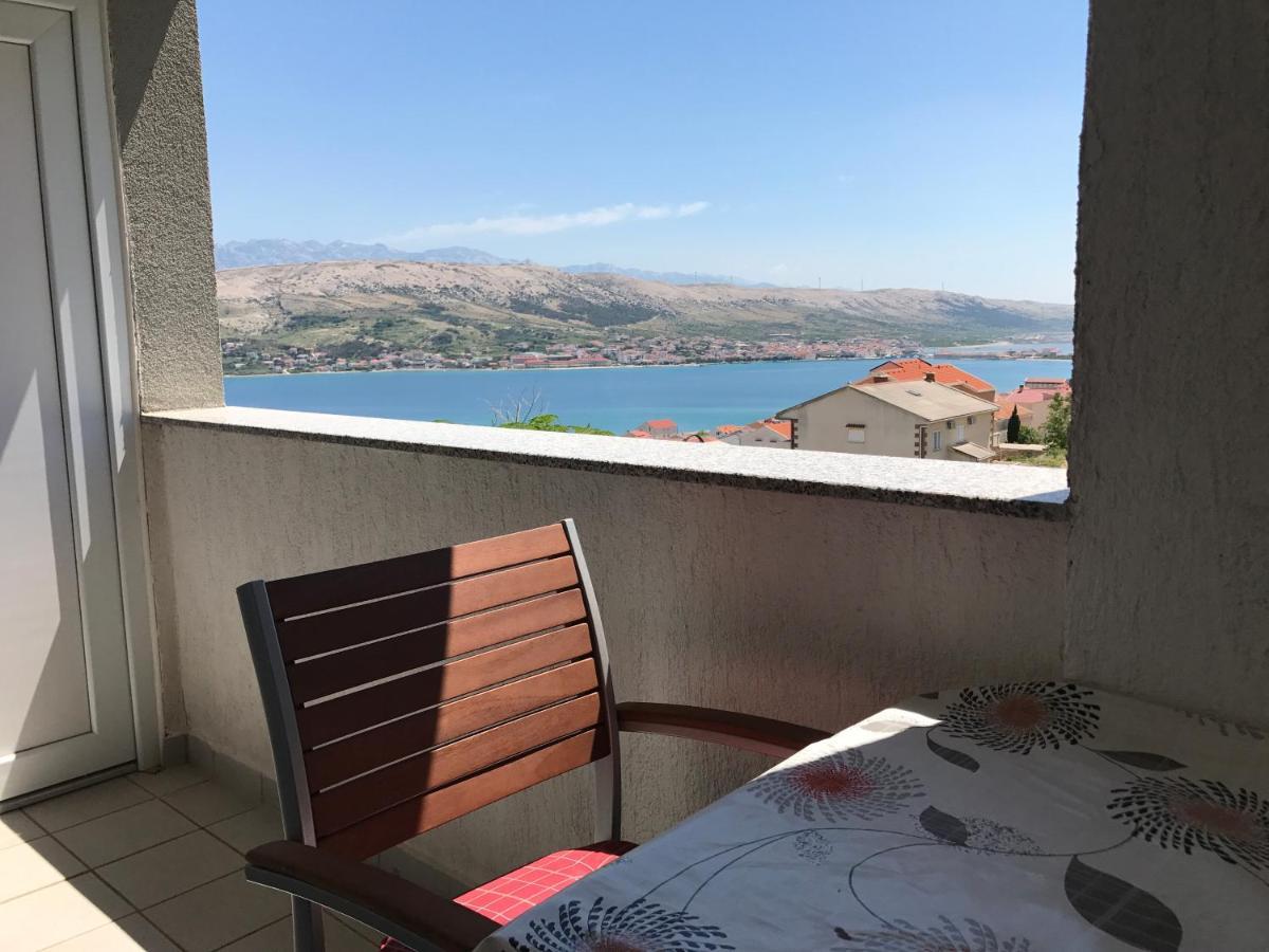 Apartman Branko Pag Town Exteriör bild
